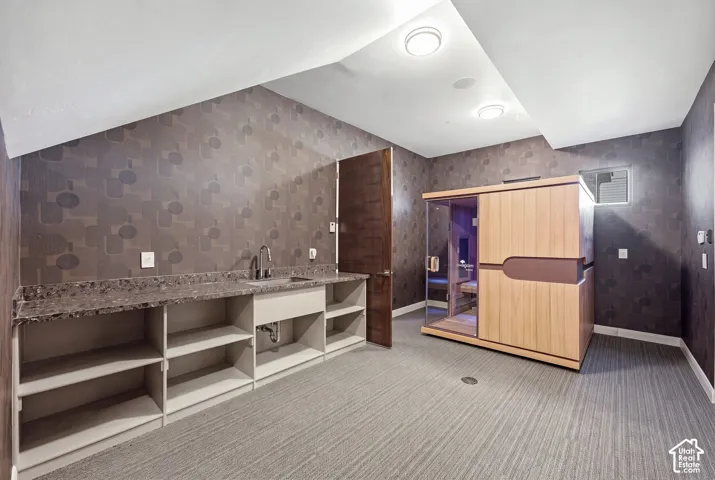 Sauna/Relaxation room in wellness wing