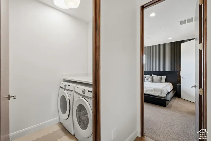 Laundry off bedroom 2