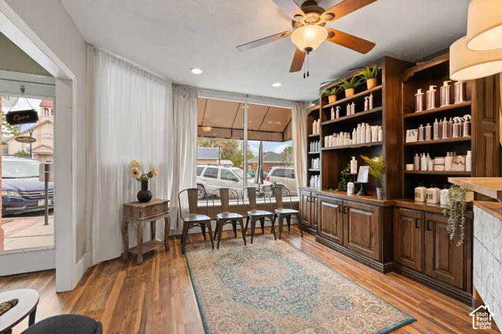 Welcoming Front Reception & Client Waiting Area