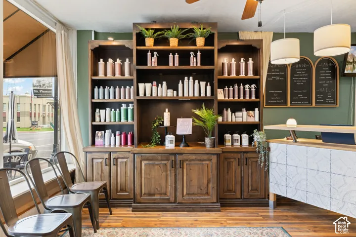 Welcoming Front Reception & Client Waiting Area