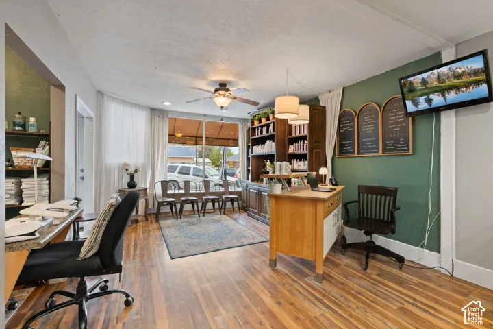 Welcoming Front Reception & Client Waiting Area