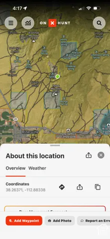 Geospatial Mapping Application. Providing cartographic data and geographical coordinates for the property