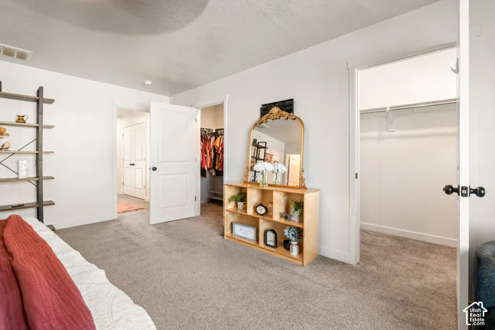 His and Hers walk-in closets
