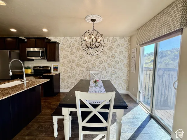 Bright and light throughout the home with privacy galore!