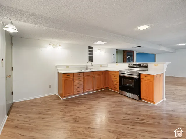 Full lower level kitchen