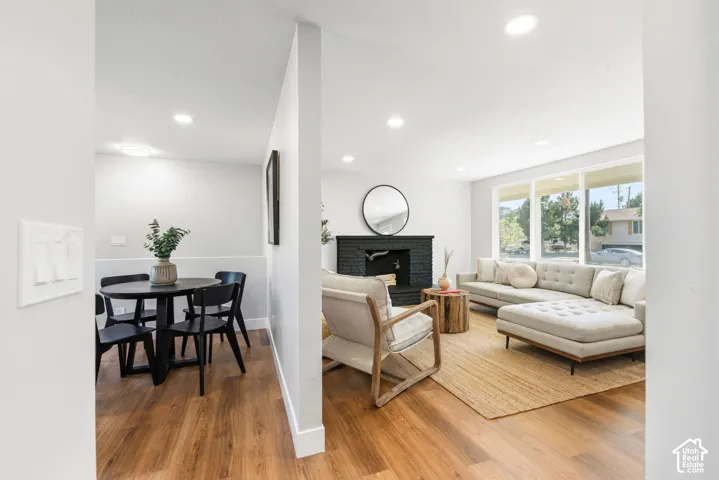 hardwood floors throughout