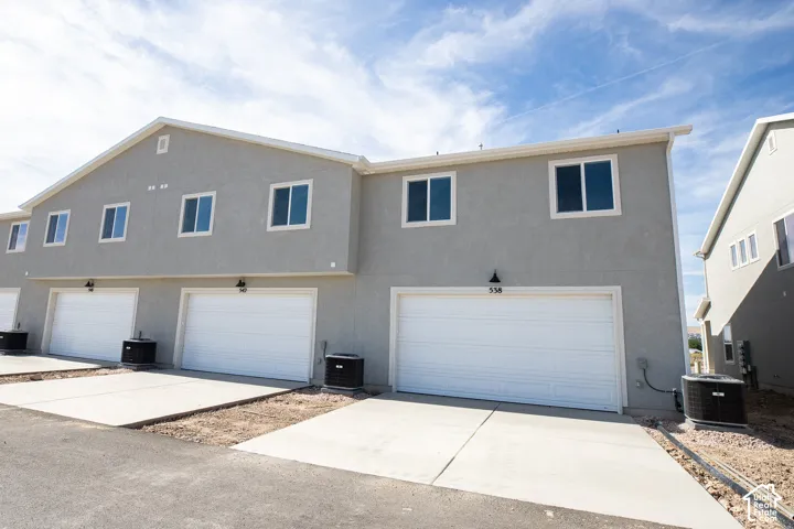 Garage/Back of the townhome