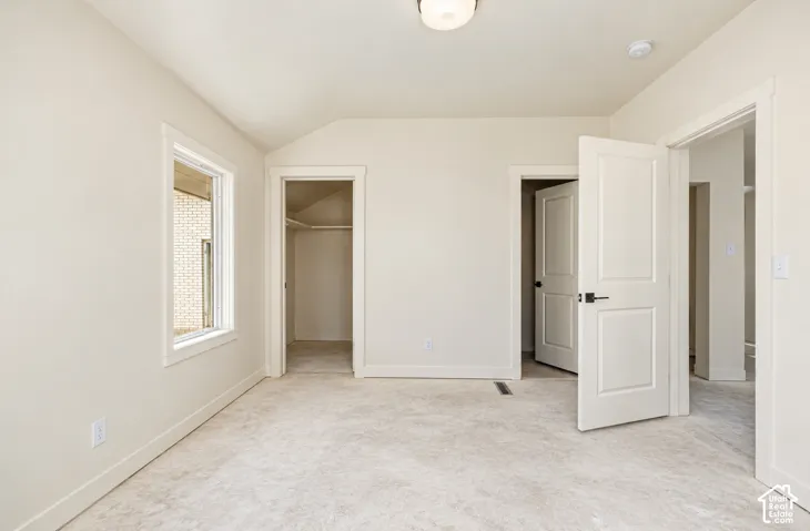 MASTER SUITE WITH WALK IN CLOSET AND MASTER BATHROOM