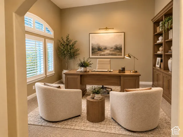 Formal living room/office