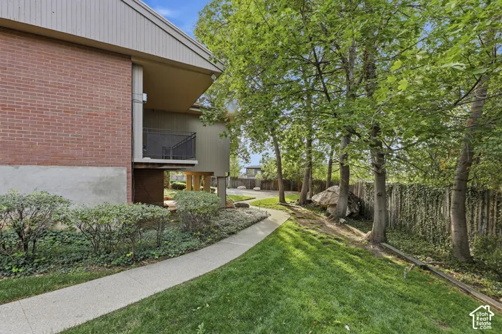 Walkway up to the front of the house.