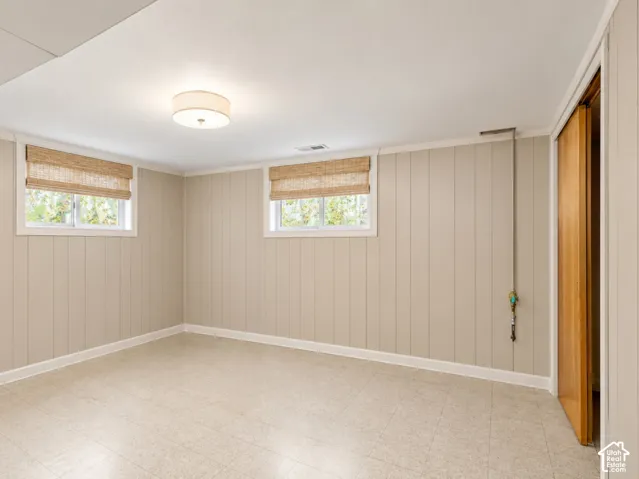 A little paint and a switch in window coverings makes a world of difference. FOR INSPIRATION ONLY