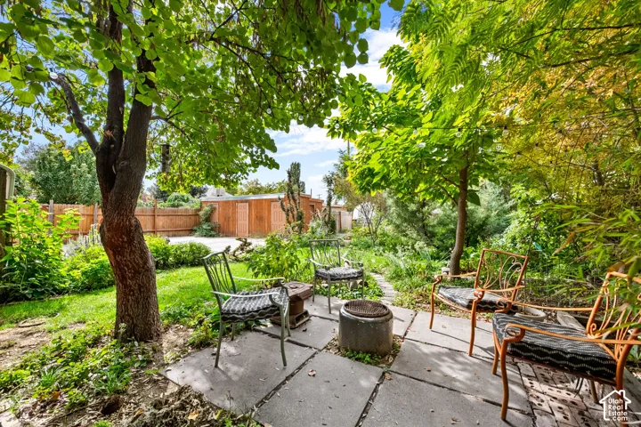Duplex Backyard