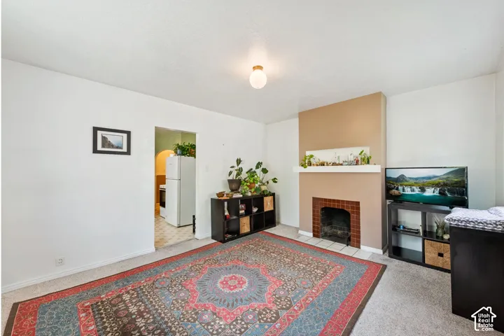 South Side Duplex Living Room