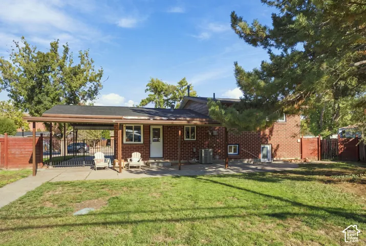Rear of home