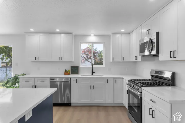 NEW Oversized Kitchen With Recessed Lighting & NEW Faucet