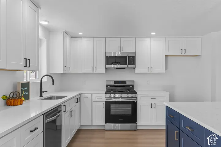 NEW Oversized Kitchen With NEW Stainless Steel Appliances (Dishwasher, Microwave, Gas Range/Oven (Electric Range/Oven Compatible)