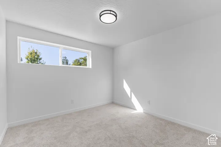 Bedroom #5 With NEW Carpet, Closet Organizer, And NEW Window