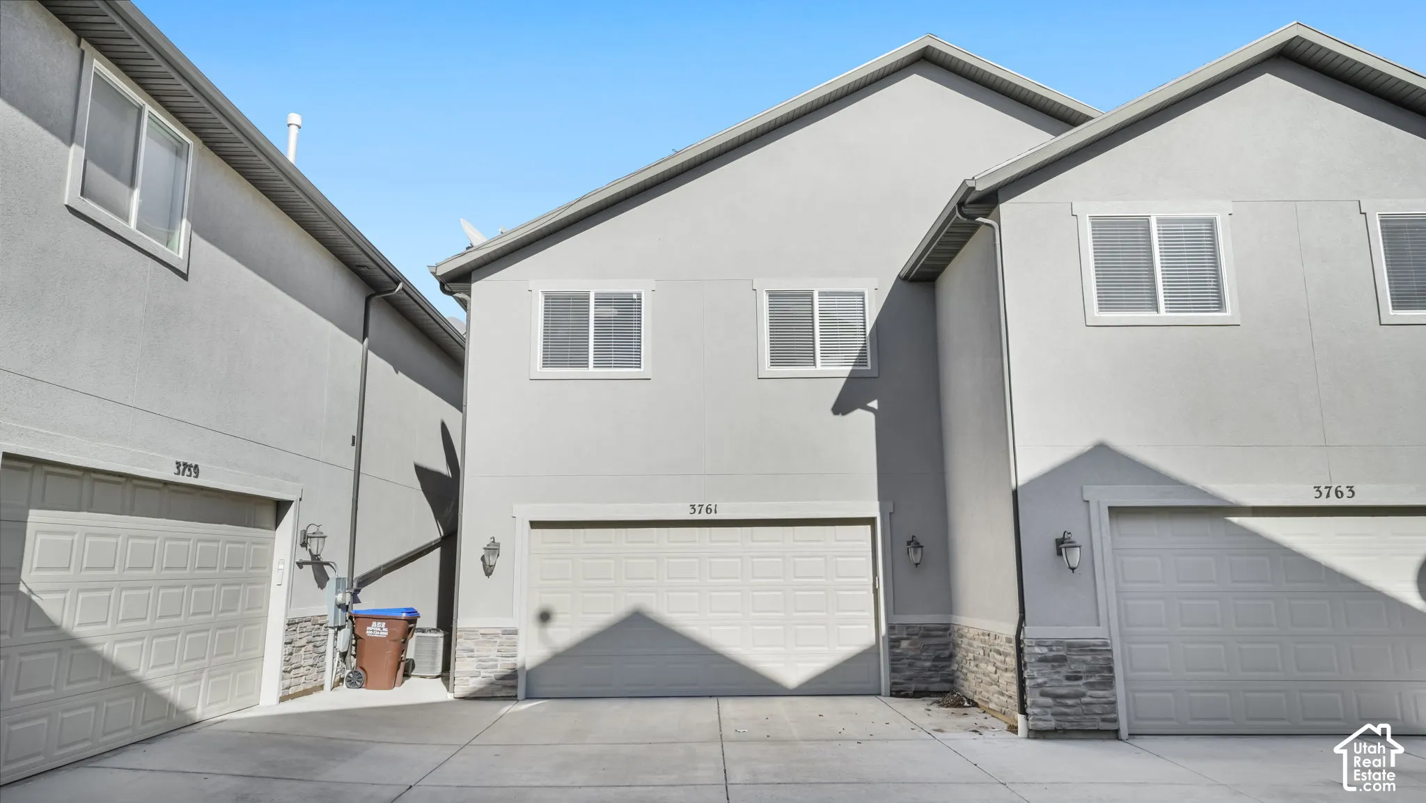 Attached garage