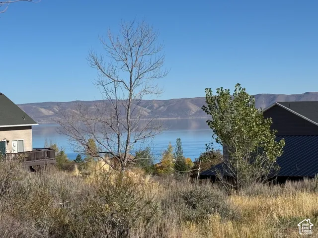 Lake view from lot.