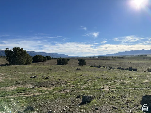 Expansive acreage featuring native vegetation, rocky terrain, and mountain scenery
