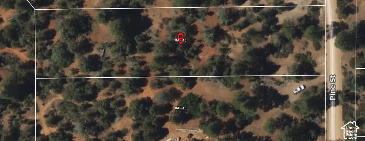 Aerial Plat Map. Illustrating the defined boundaries and parcel identification for the property