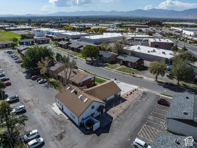 Aerial perspective of home and surrounding area