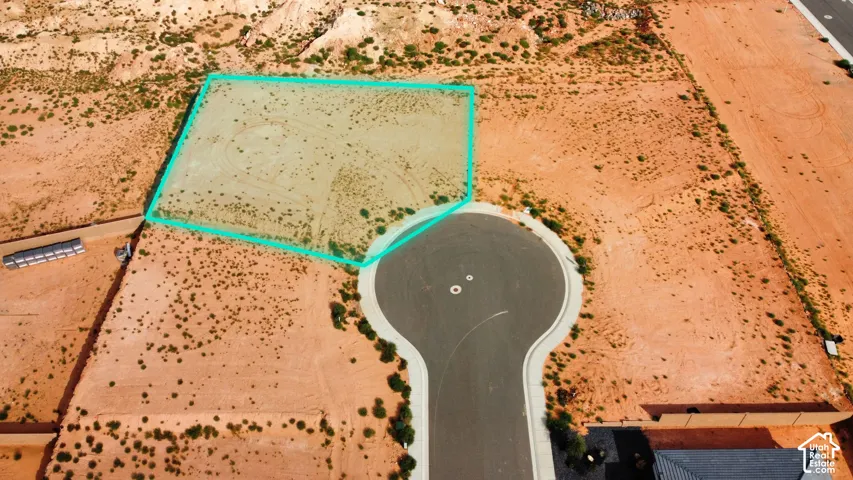 Vacant lot featuring a cul-de-sac location and native desert terrain