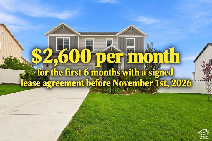 Lease Agreement Promotional Material. Outlining the specific rental pricing terms for the property contingent upon the signing date