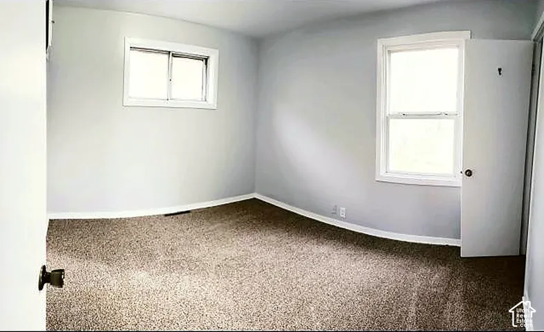 Upper unit bedroom one.