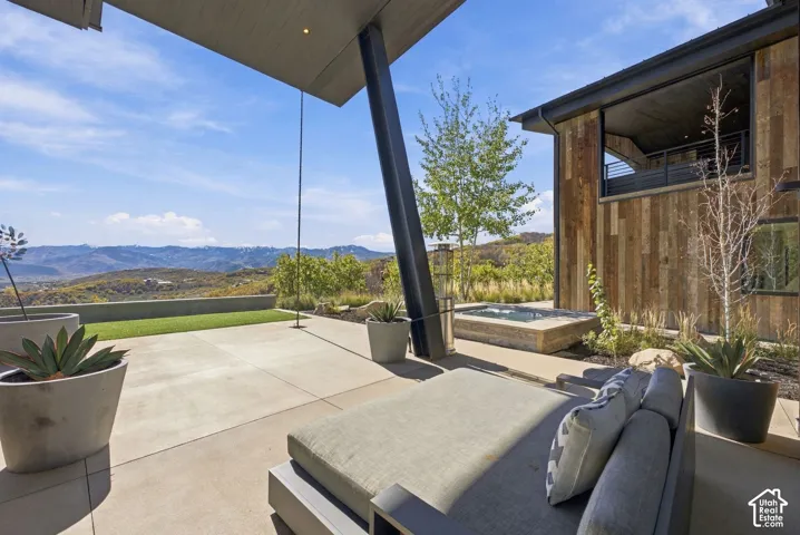 Enjoy privacy and views from the majestic covered patio