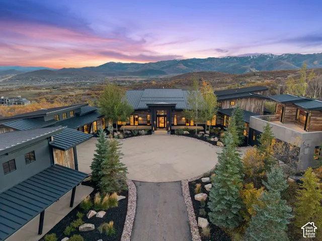 Presenting the private Mountain Bluebird Estate. Situated on 10.88 acres near the top of The Preserve in Park City. This contemporary architectural masterpiece is the perfect mountain retreat.