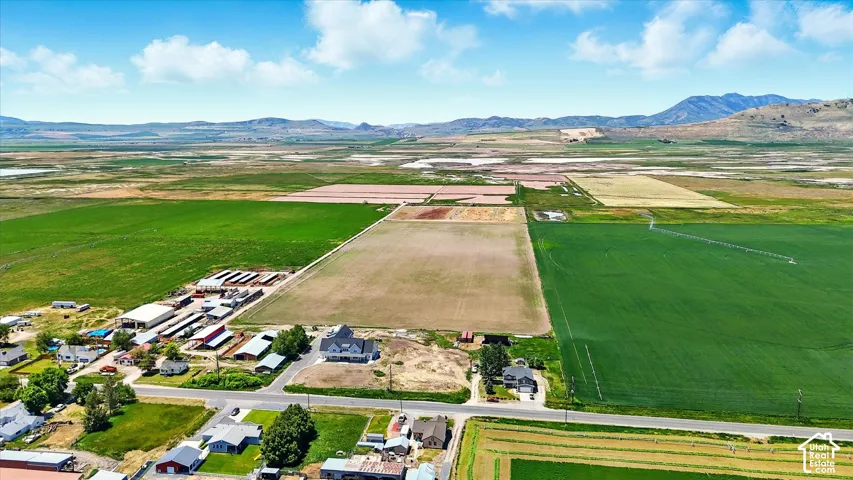 Expansive agricultural acreage featuring mountain backdrops and open rural terrain