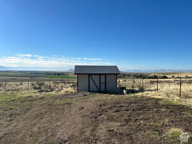 Detached storage shed