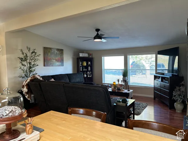 Family room off kitchen