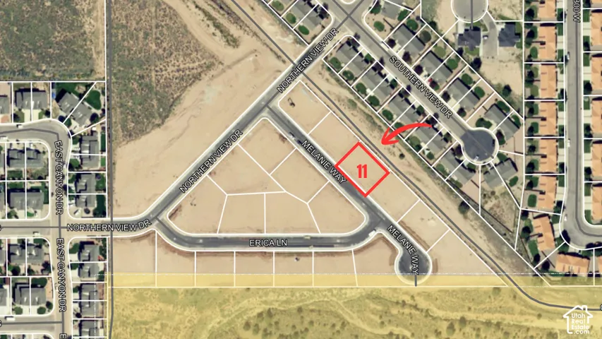 Plat Map. Illustrating the designated parcel and its position relative to the property boundaries and surrounding infrastructure