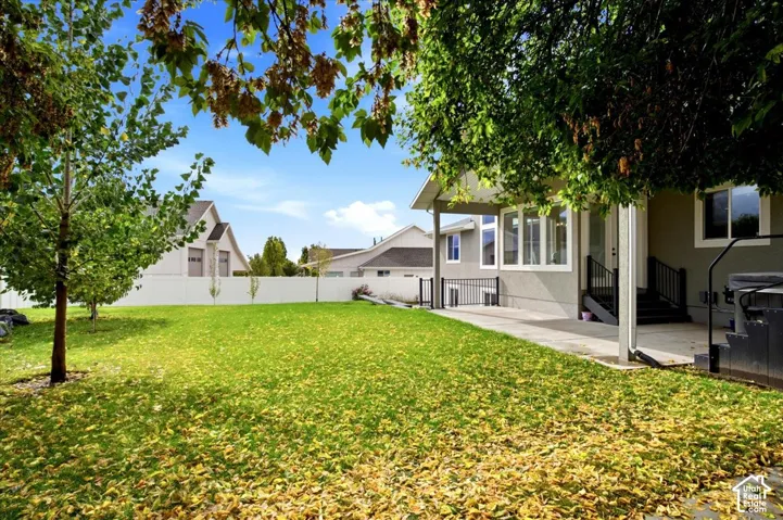 Mature trees and established yard 0 rare for such a new home!