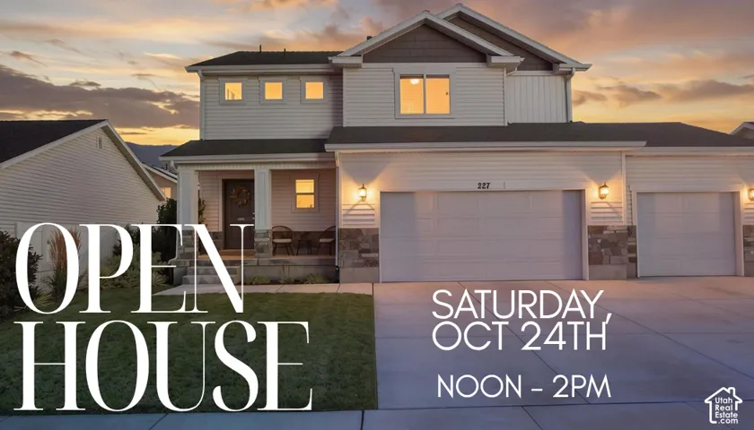 OPEN HOUSE Saturday 12-2 pm