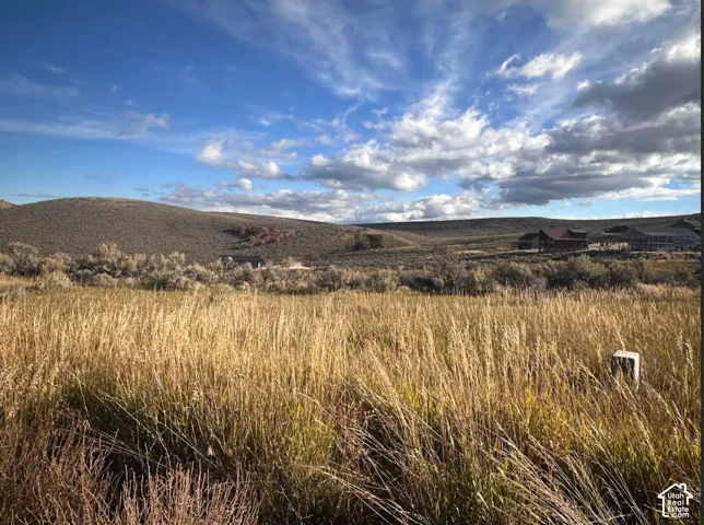 Expansive open acreage featuring native grasses, rugged terrain, and mountainous topography