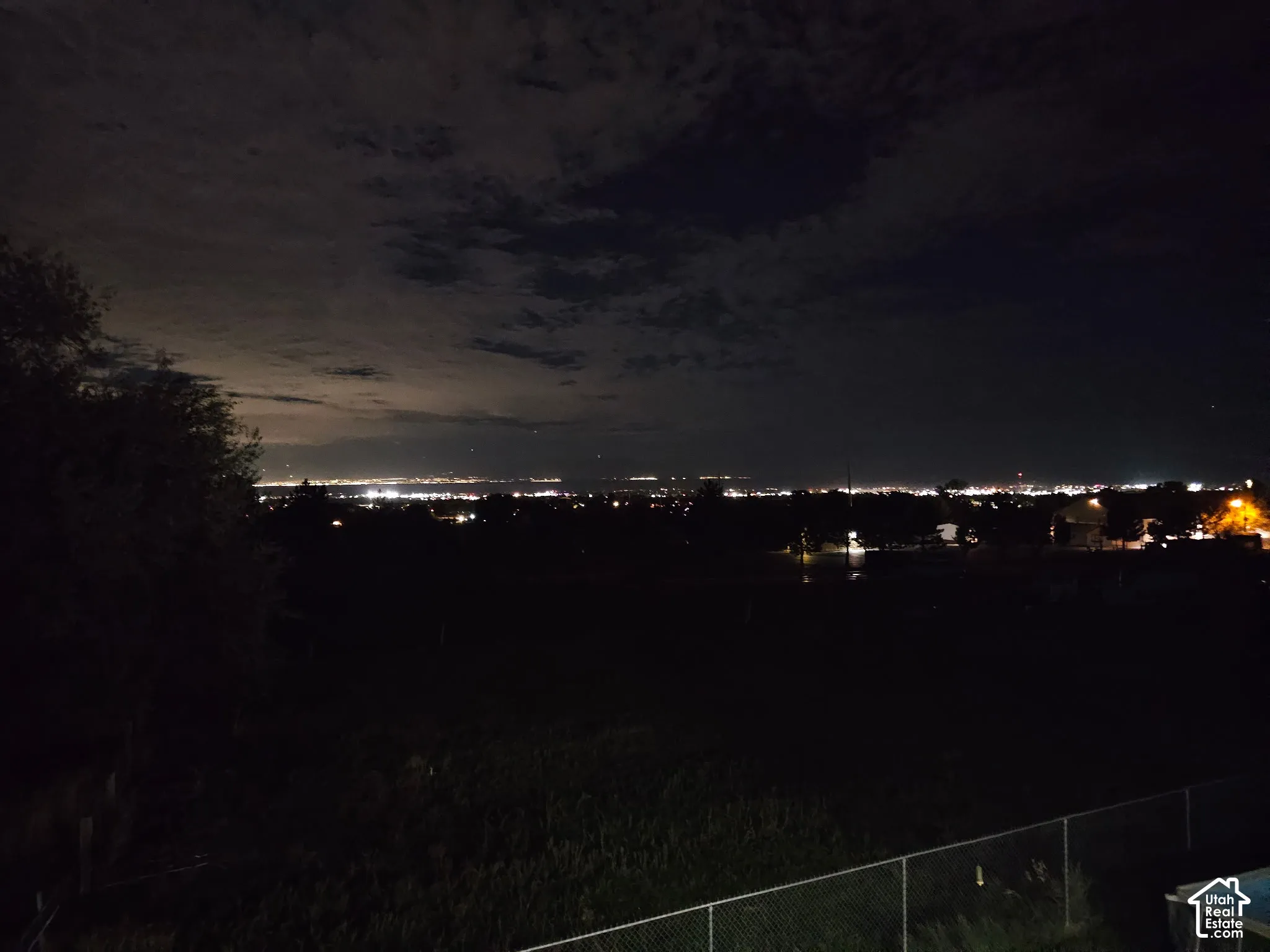 Here's what it looks like at night. Great views and perfect place to watch lightening storms roll through.
