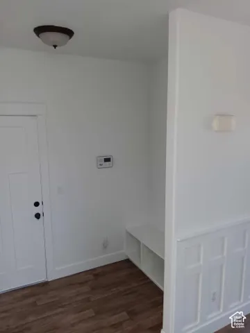Space to take off your coat when you come in.
