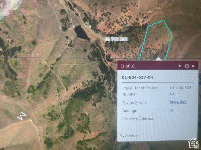 Parcel Map. Providing the geographical boundary and identification data for the property