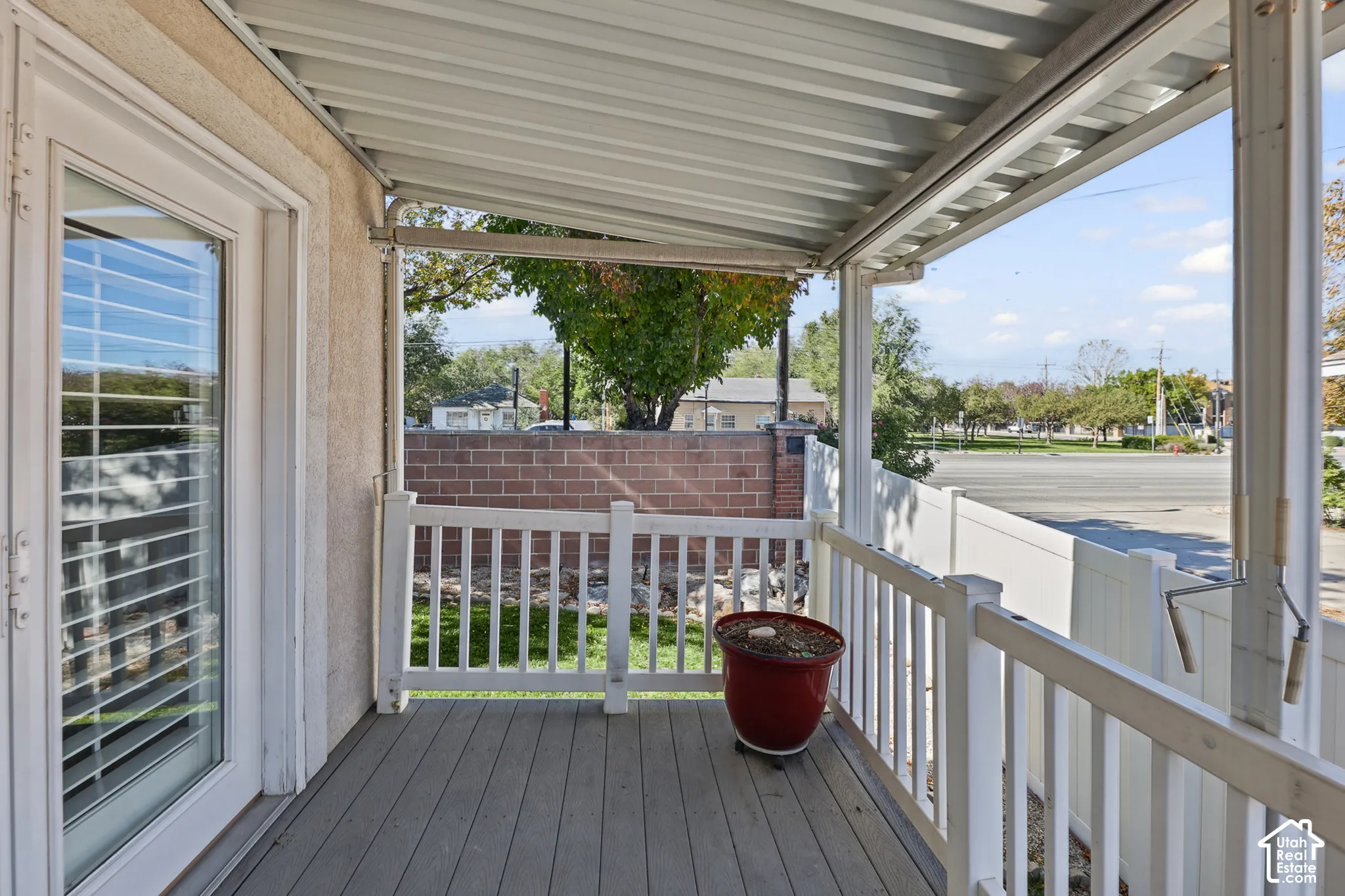 Covered deck