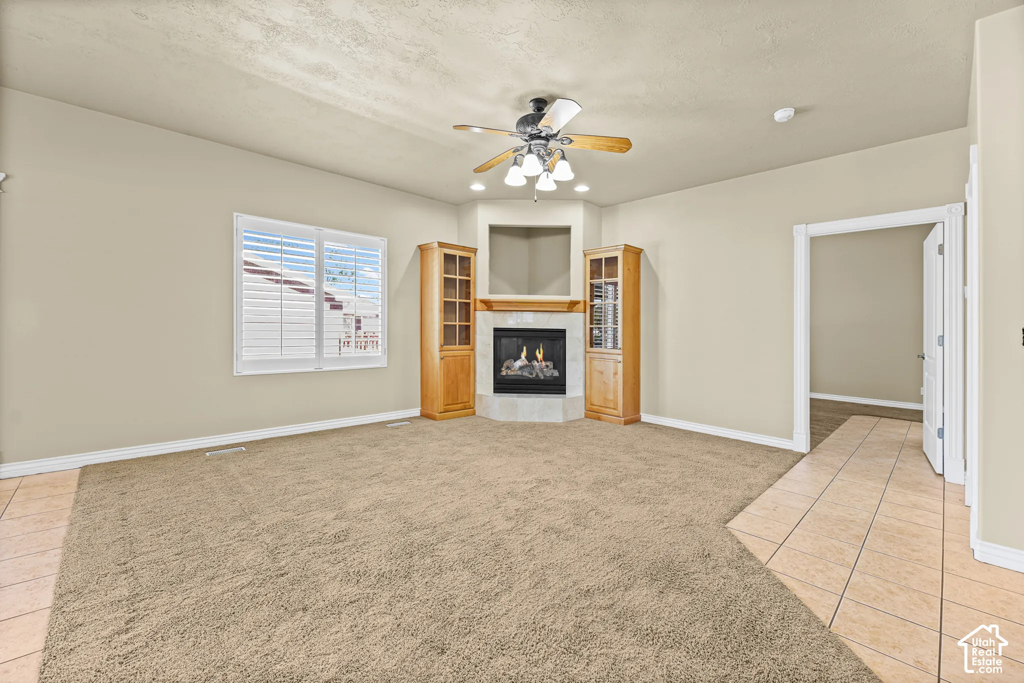GAS FIREPLACE WITH BUILT INS