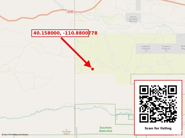 Property Map. Identifying the geographical coordinates and location of the property