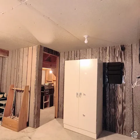Storage off of Future family room