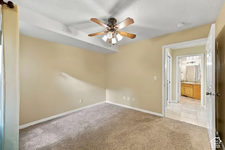 Great as a nursery, workout room or office with direct access to the primary suite.