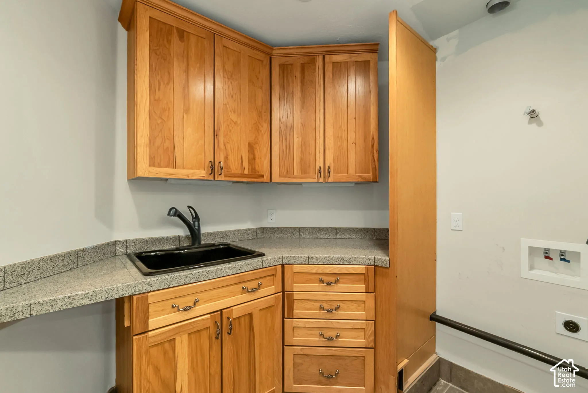 Downstairs laundry room