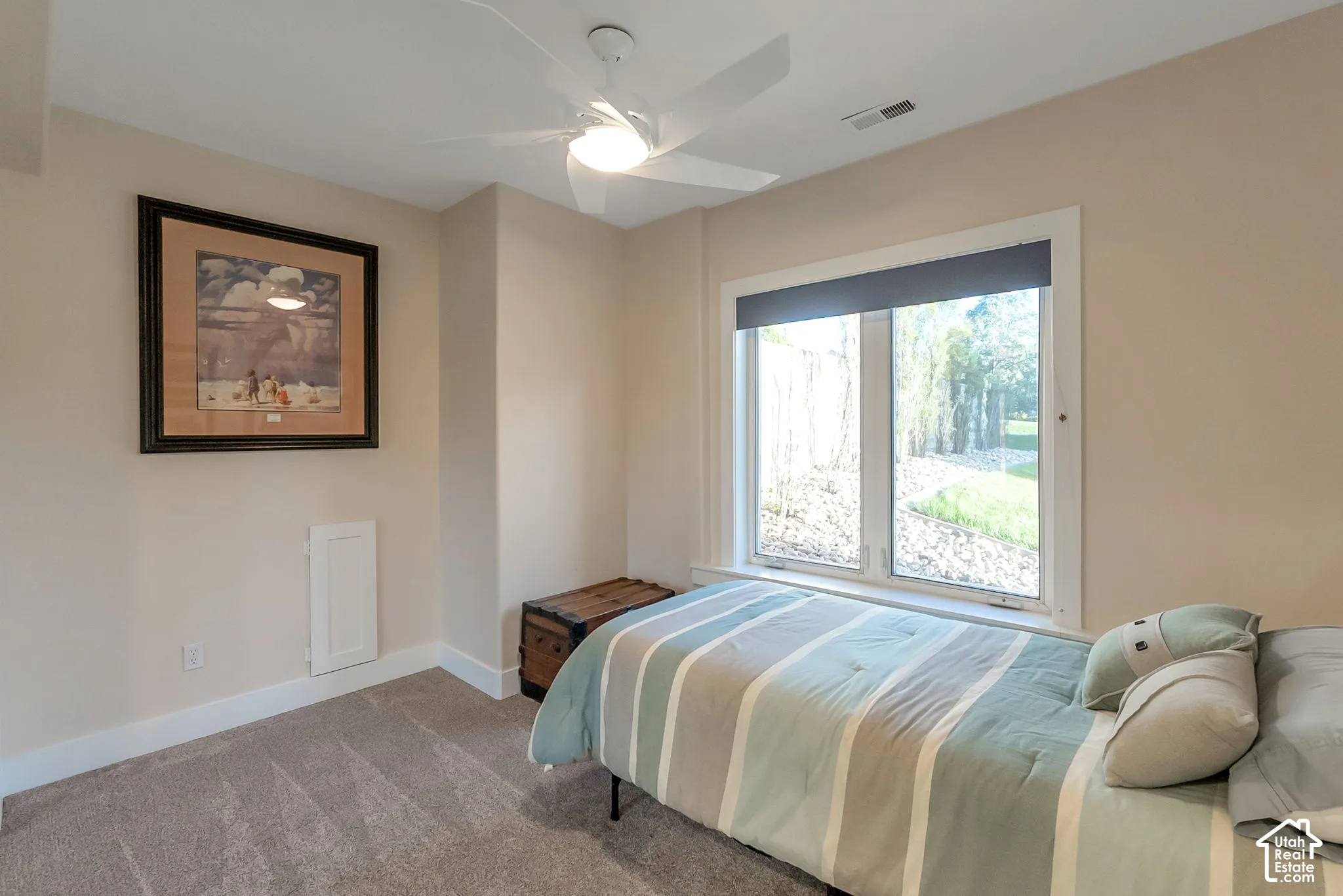 Full windows in basement bedrooms!
