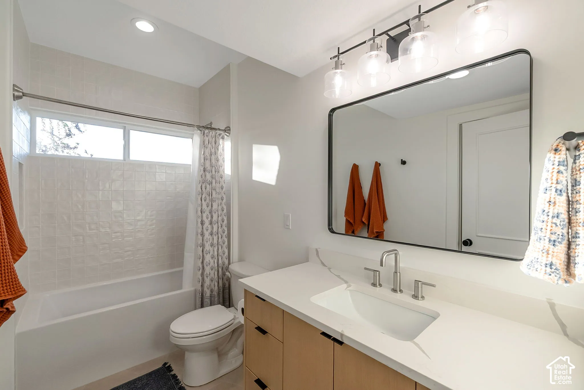 Only the finest materials used in this fully remodeled bathroom
