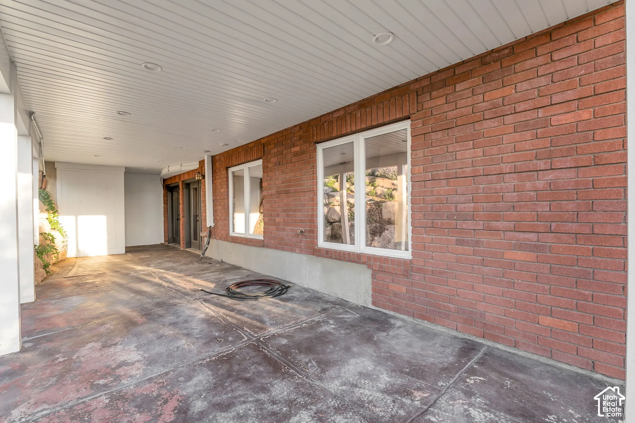 Private patio